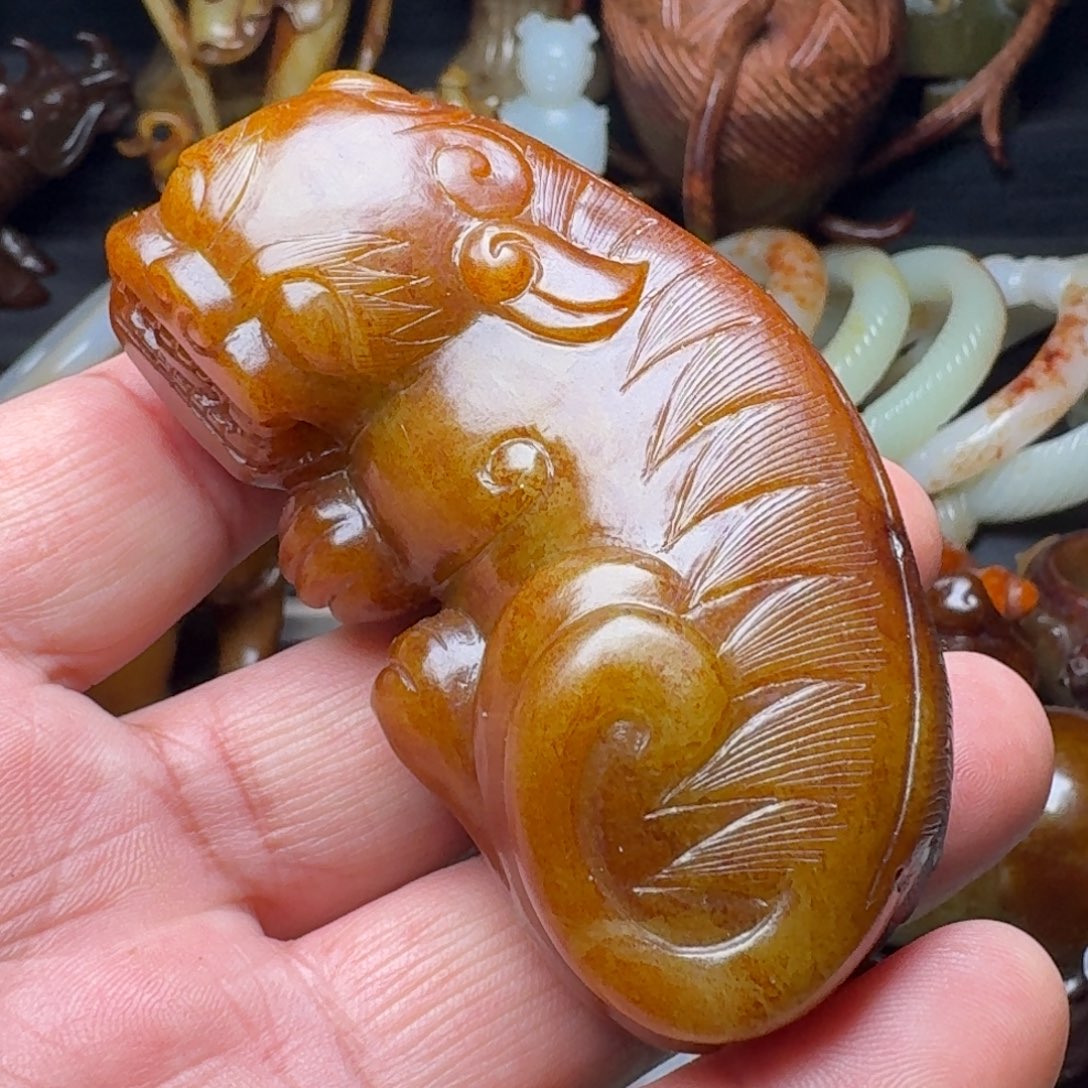 和田玉挂件未镶嵌