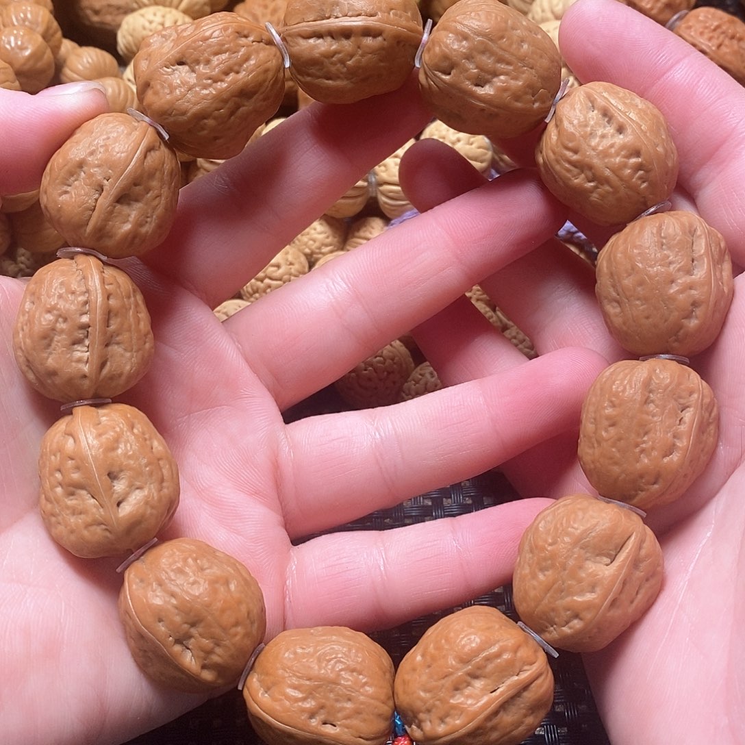 文玩核桃手串蛤蟆头手串