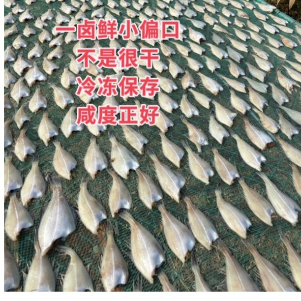 山东荣成一卤鲜小偏口鱼(干度不是很干，冷冻保存）