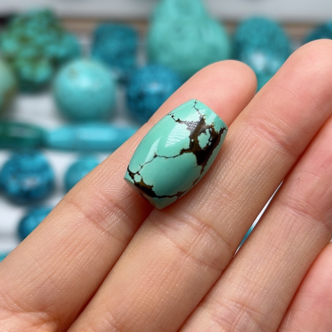 绿松石珠宝奇石未镶嵌凡****子