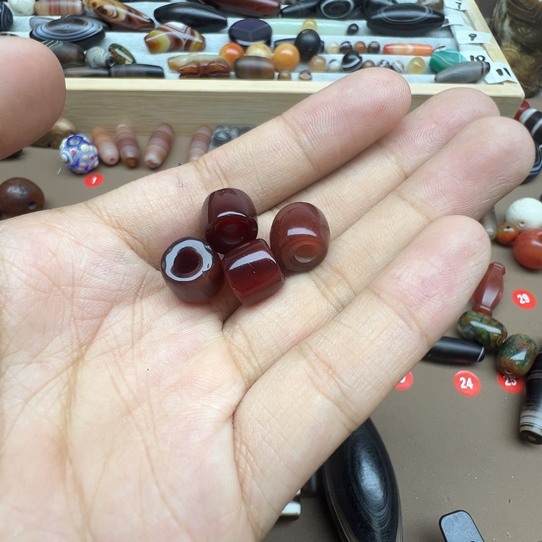 A****玛瑙/玉髓合金珠宝半成品