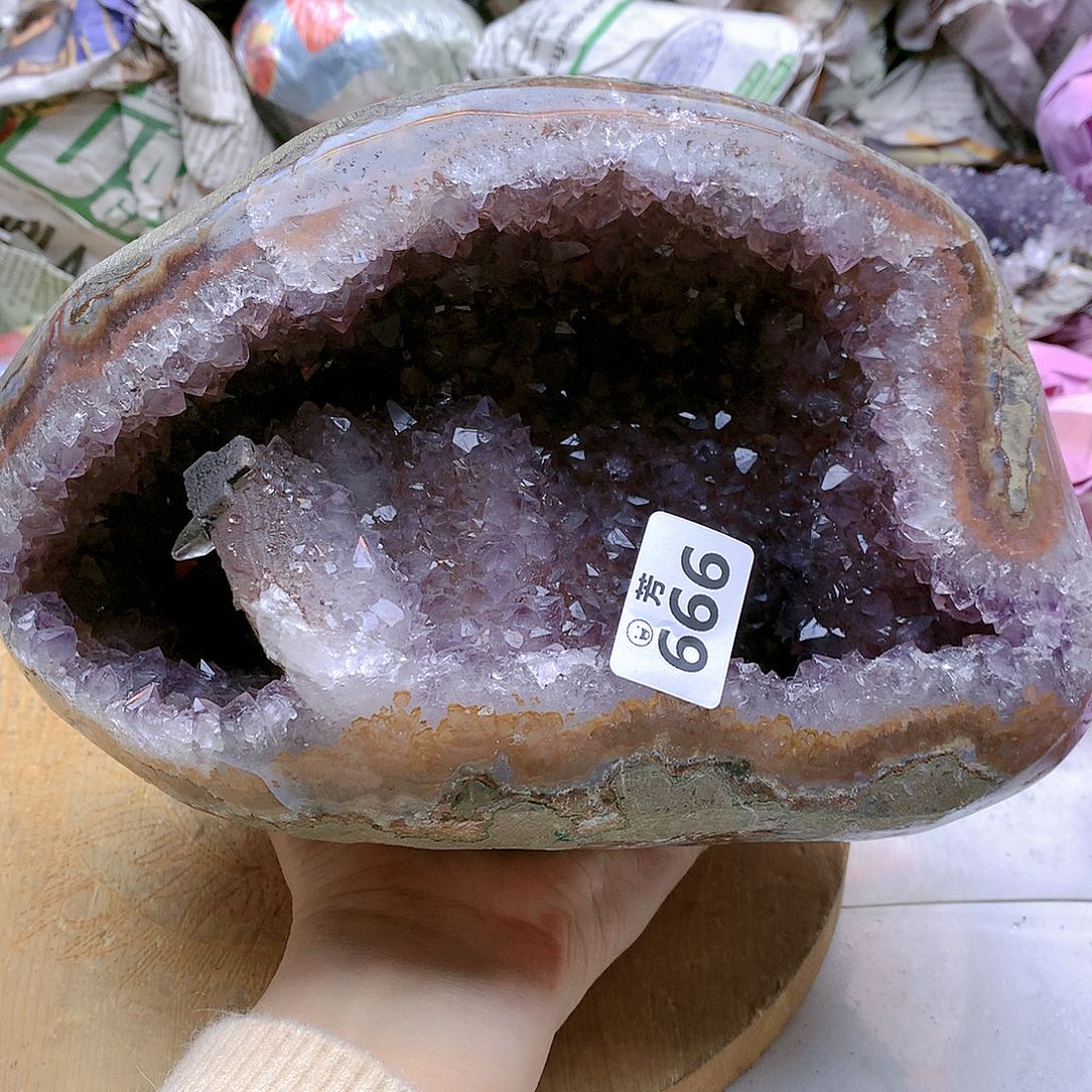 紫晶大型摆件（非配饰）未镶嵌