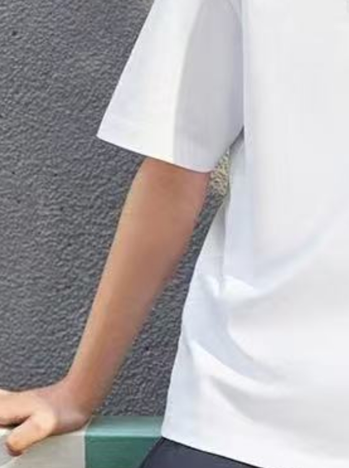 大庆仓 儿童凉感短袖T恤 净版双排字母1911快乐短袖P5-2  7月19日