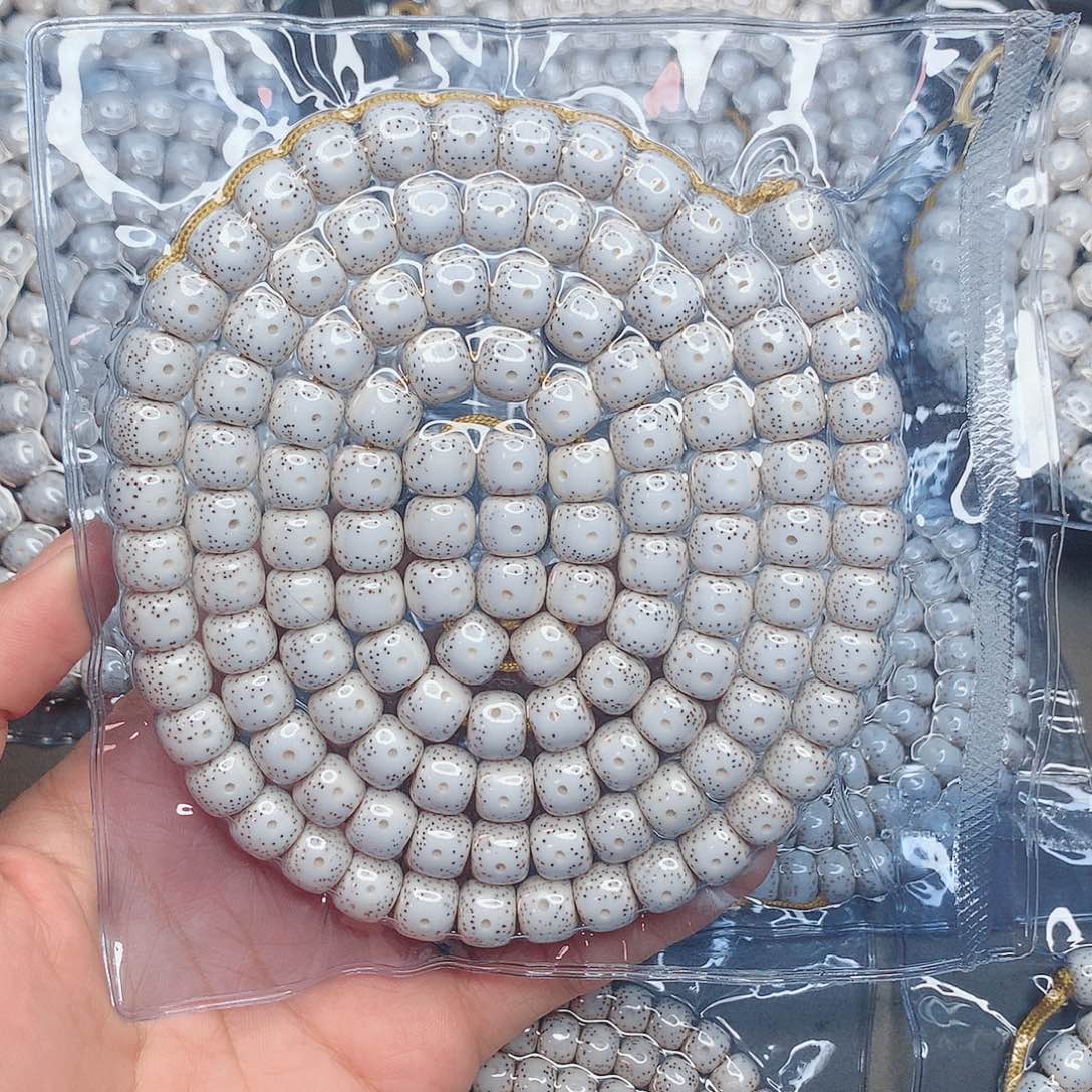 博***文星月菩提吊坠10/9星月菩提子