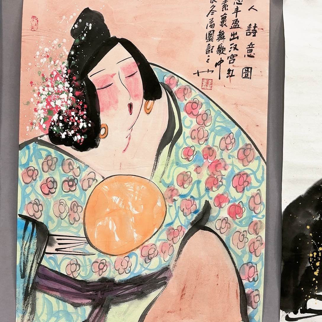 国画国画纯手绘作品请放心去藏