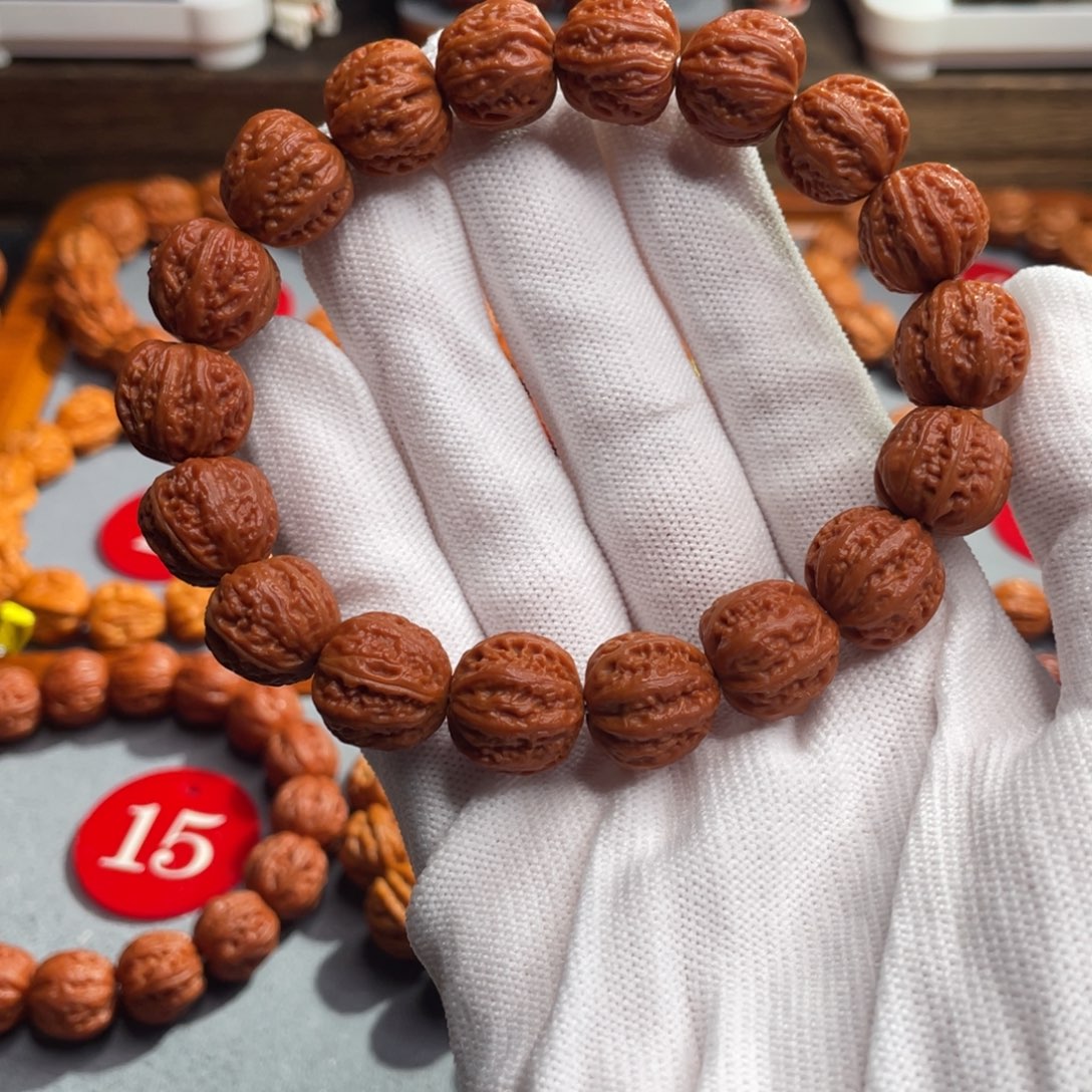 手串文玩核桃1.5火焰麒麟