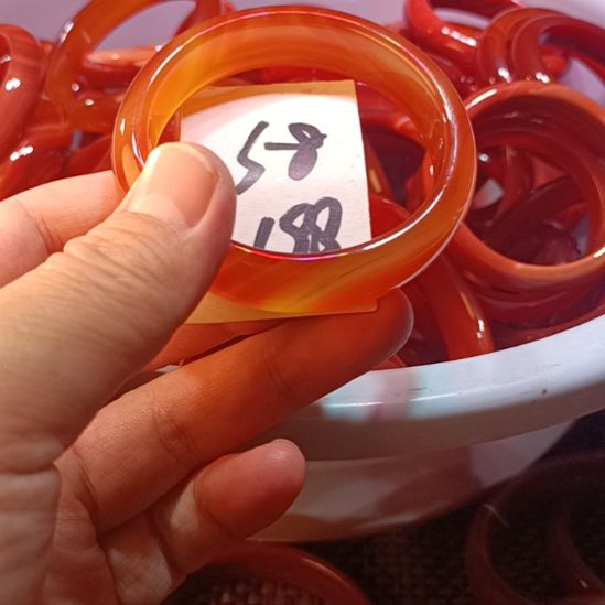 玛瑙/玉髓未镶嵌手镯