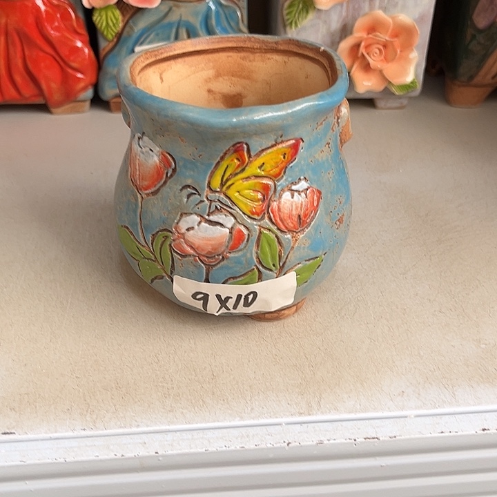 粗陶材质多肉花盆