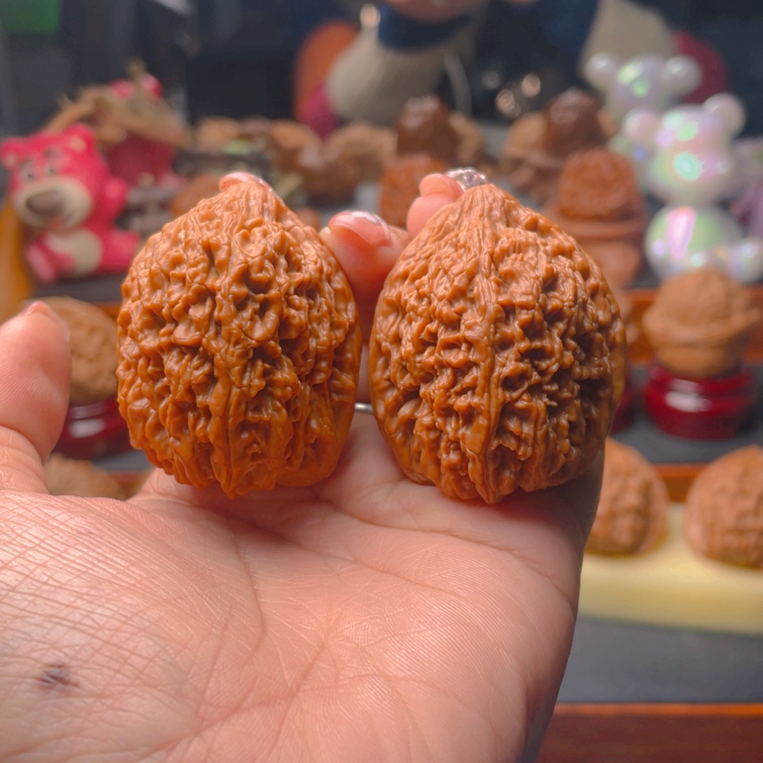 【闪购商品】文玩核桃把件命**定大蒜头38