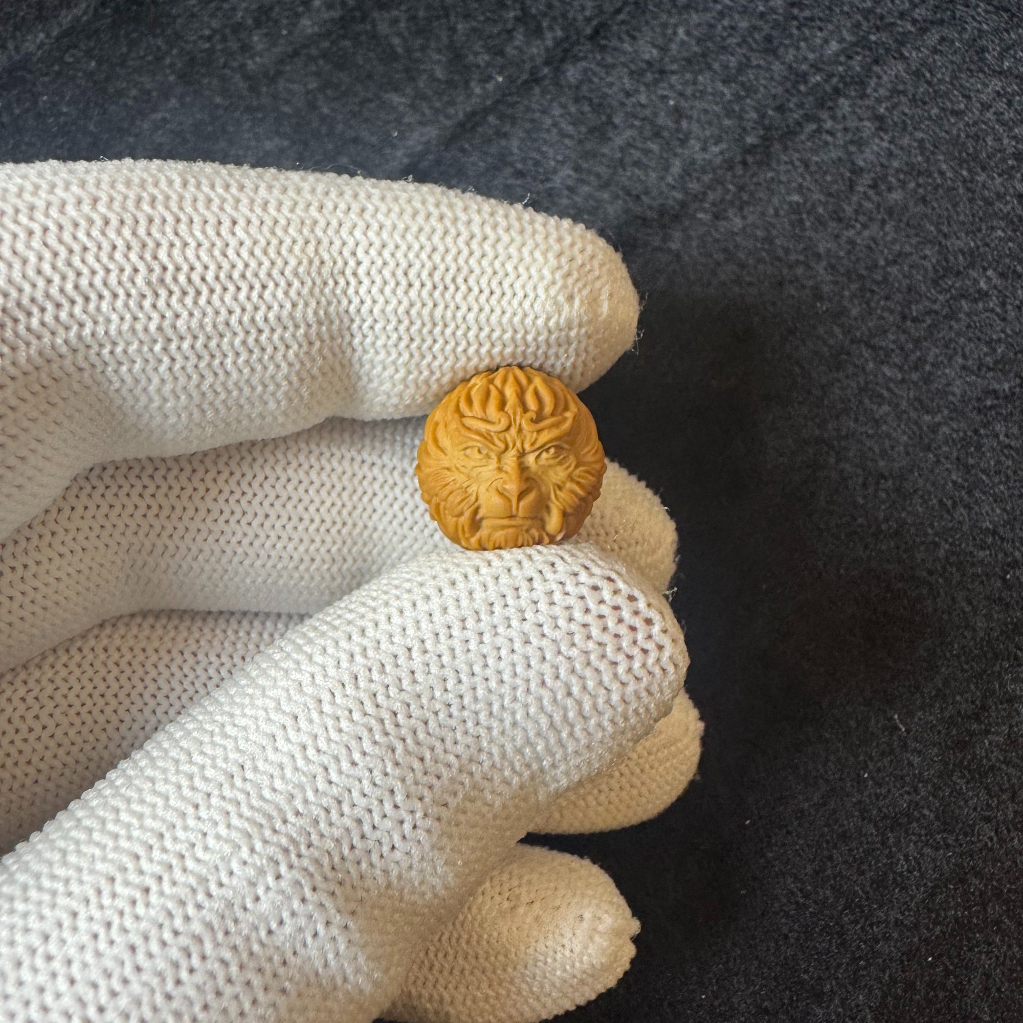 志阳文玩—猴头核桃雕刻单颗题材悟空恶僧猴头配饰吊坠单籽