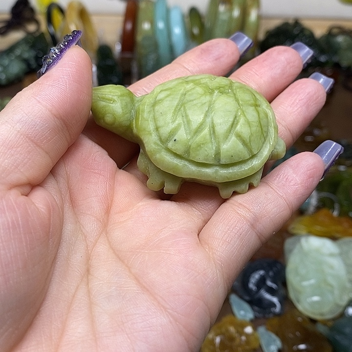 蛇纹石玉手把未镶嵌