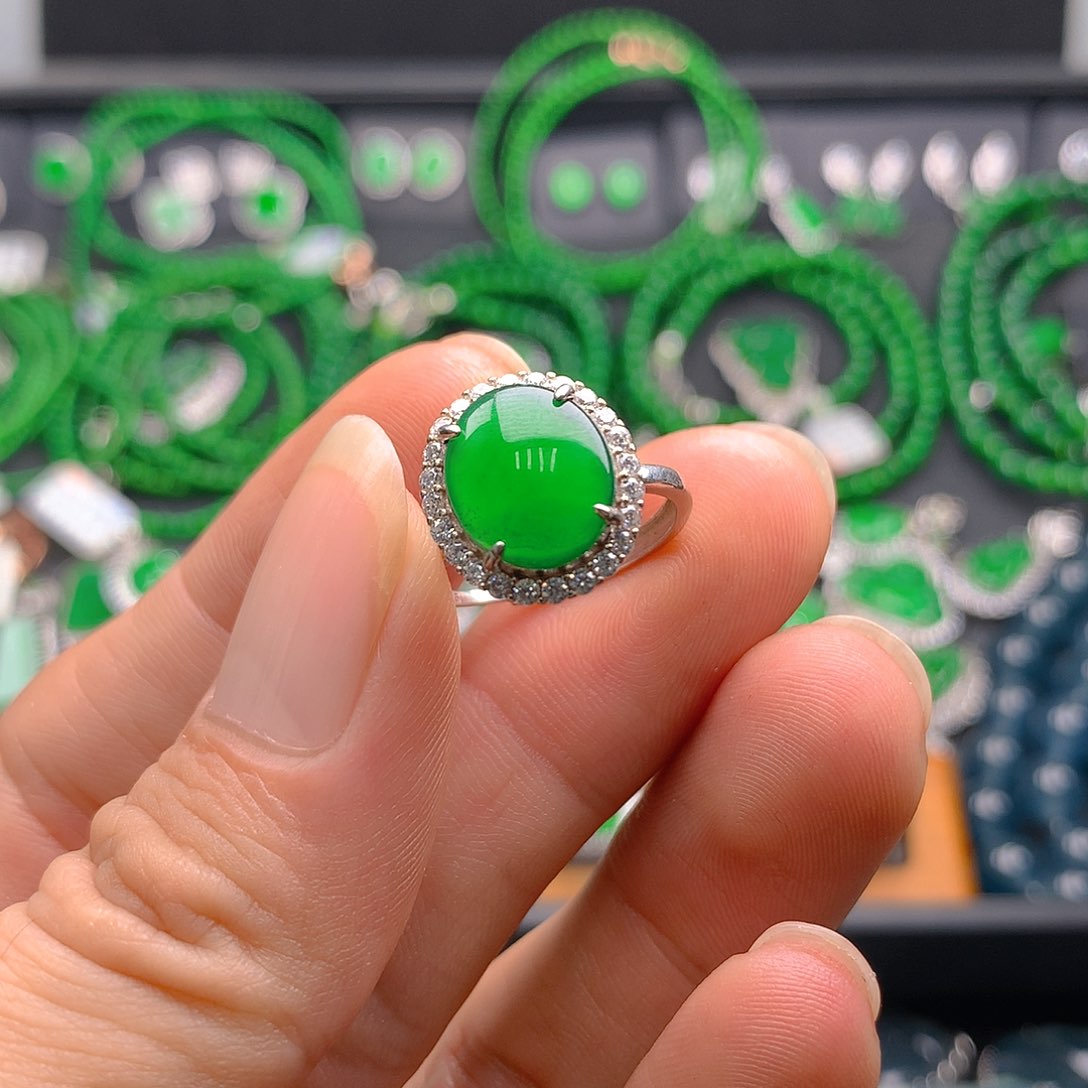 未镶嵌手链翡翠翡翠