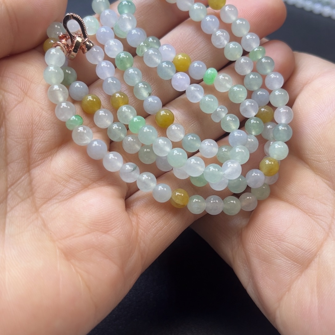 翡翠未镶嵌颈饰缅甸翡翠