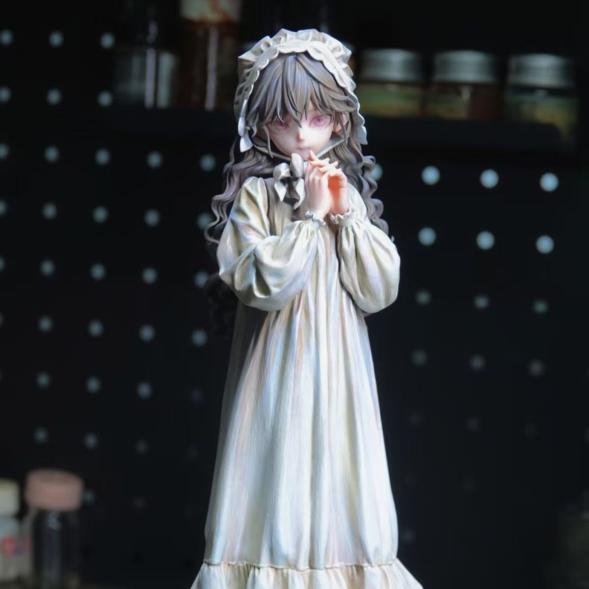 晚安奇菲子女仆手办独家限定美少女GK手办模型潮玩雕像周边桌搭新