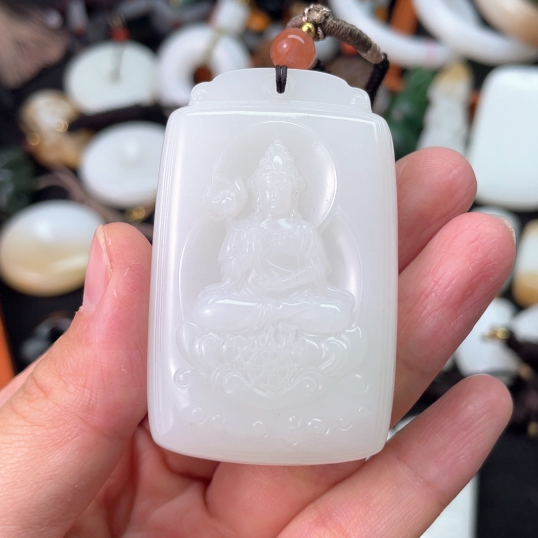 和田玉挂件未镶嵌