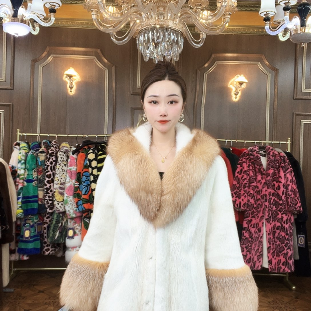 貂皮大衣时尚潮流