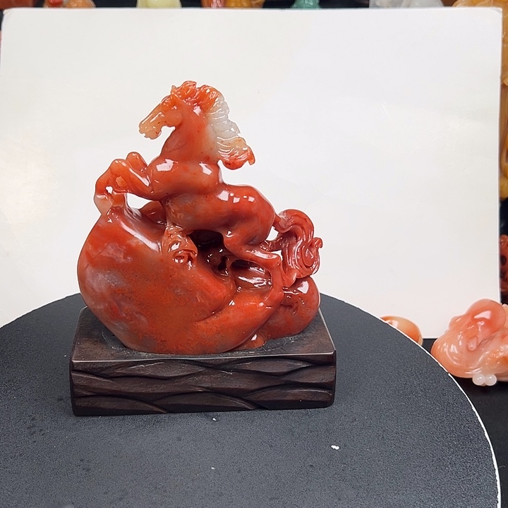 神***藏寿山石高山水冻石