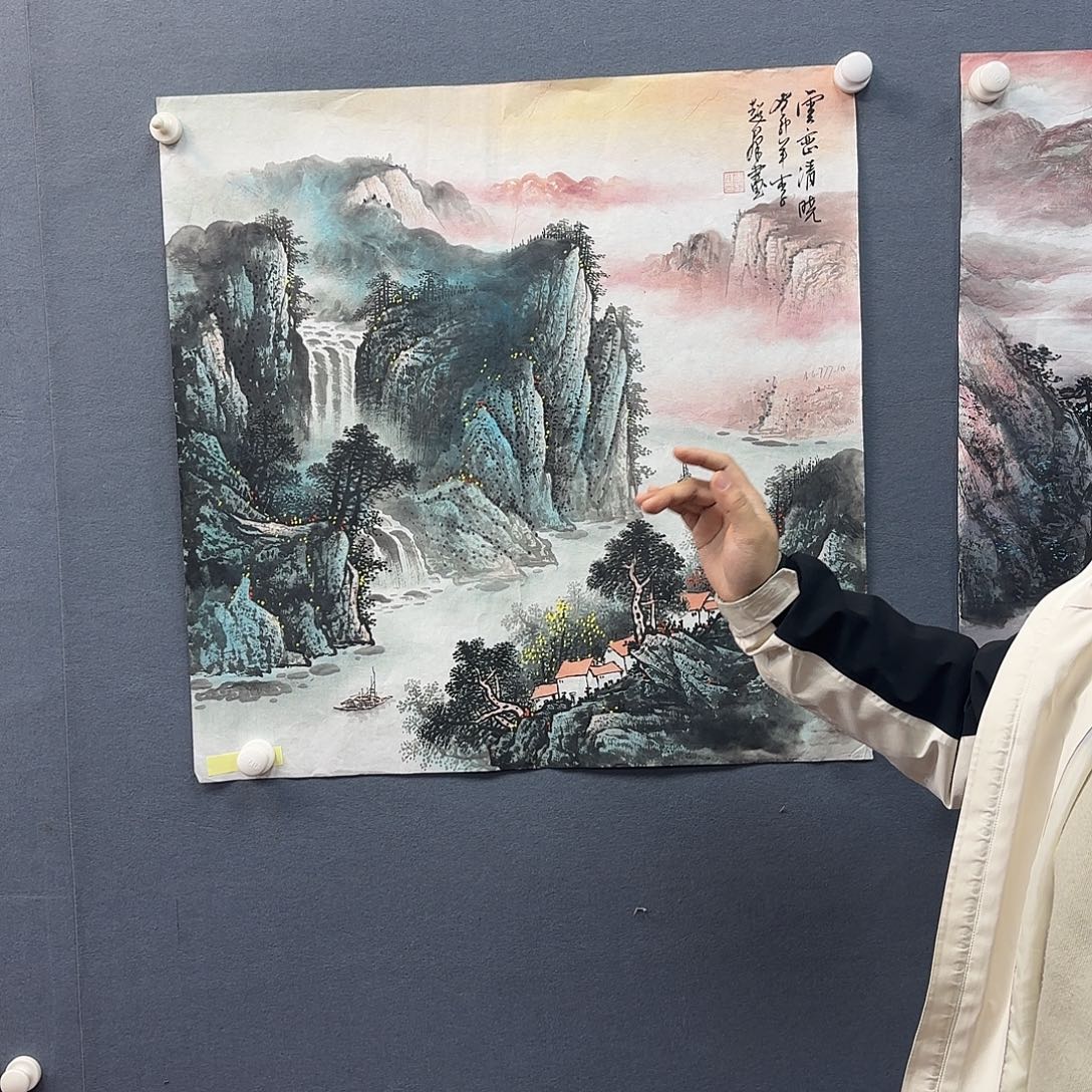 书法书法作品多次参加