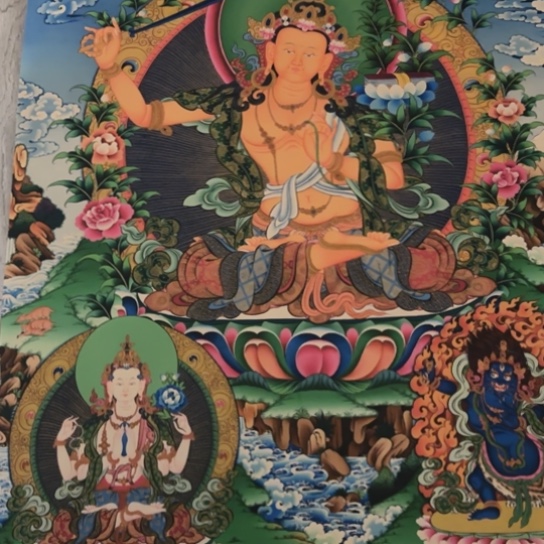 装裱画老师经典作品