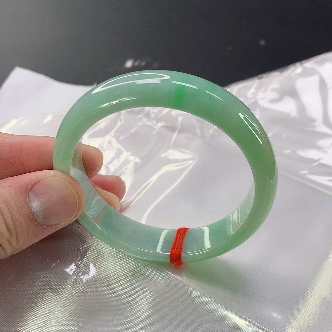 翡翠手镯未镶嵌806缅甸天然翡翠A货