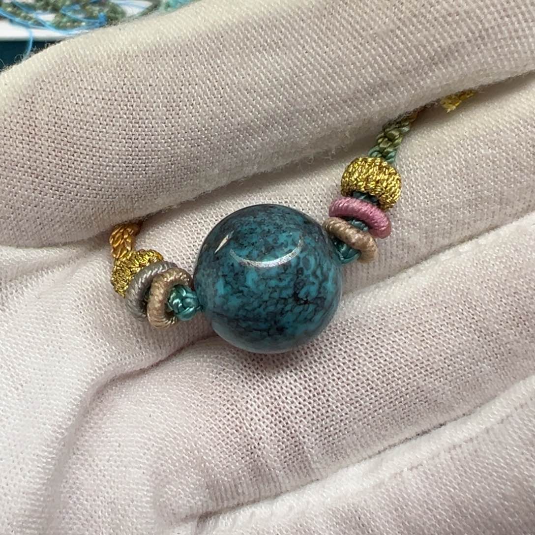 绿松石未镶嵌配饰直径14.0