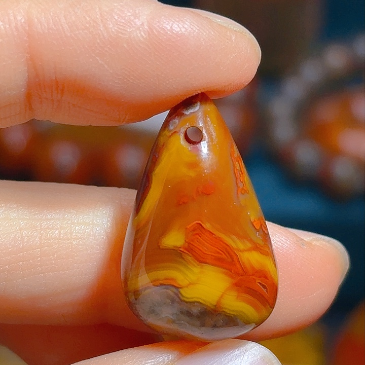 玛瑙/玉髓吊坠(不含链)未镶嵌