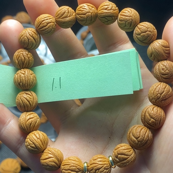 桃核吊坠秦岭山野生桃核