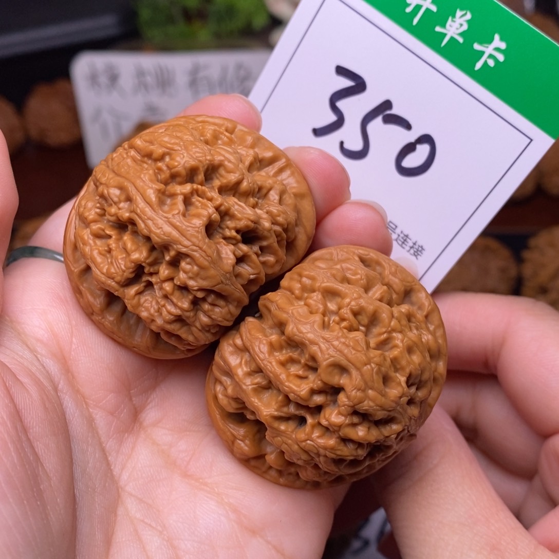 把件文玩核桃350粗筋4.3
