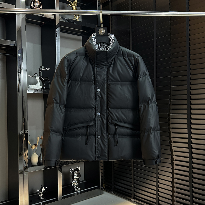 【轻奢系列  高档品质】男士加厚保暖外穿25冬季立领潮流羽绒服外套