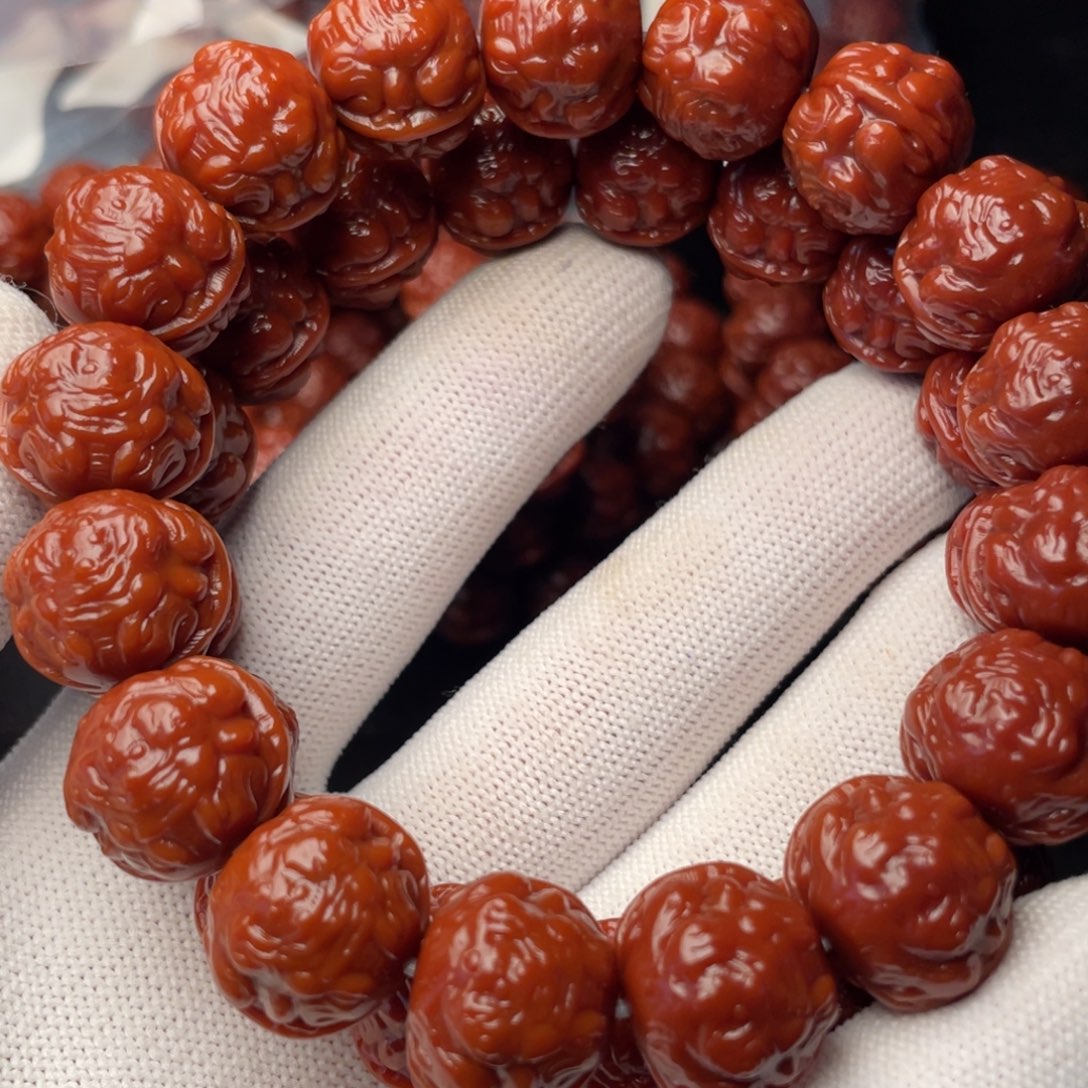 凌***阳手串猴头核桃蟾王