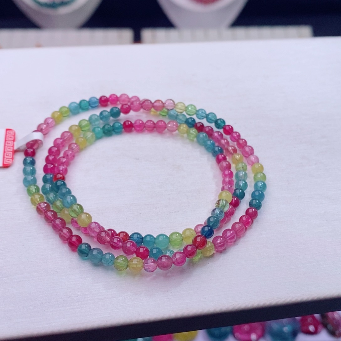 未镶嵌手链碧玺碧玺A手链