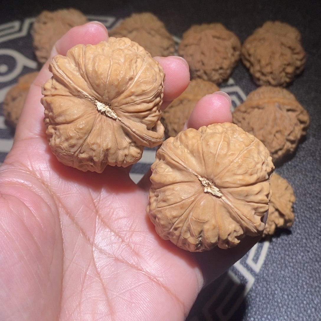 核桃手把件南瓜墩44