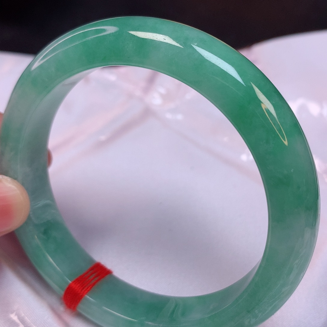 翡翠手镯未镶嵌58 翡翠手镯