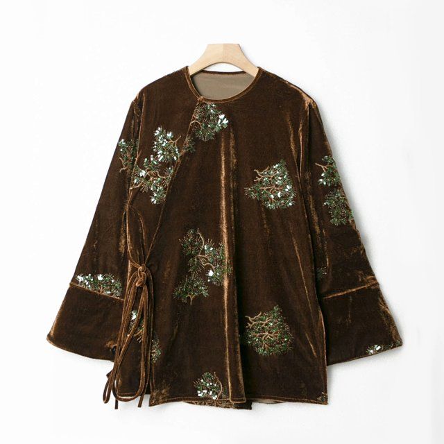 【粉丝专享】高级休闲时尚百搭舒适套装上衣TZ2690