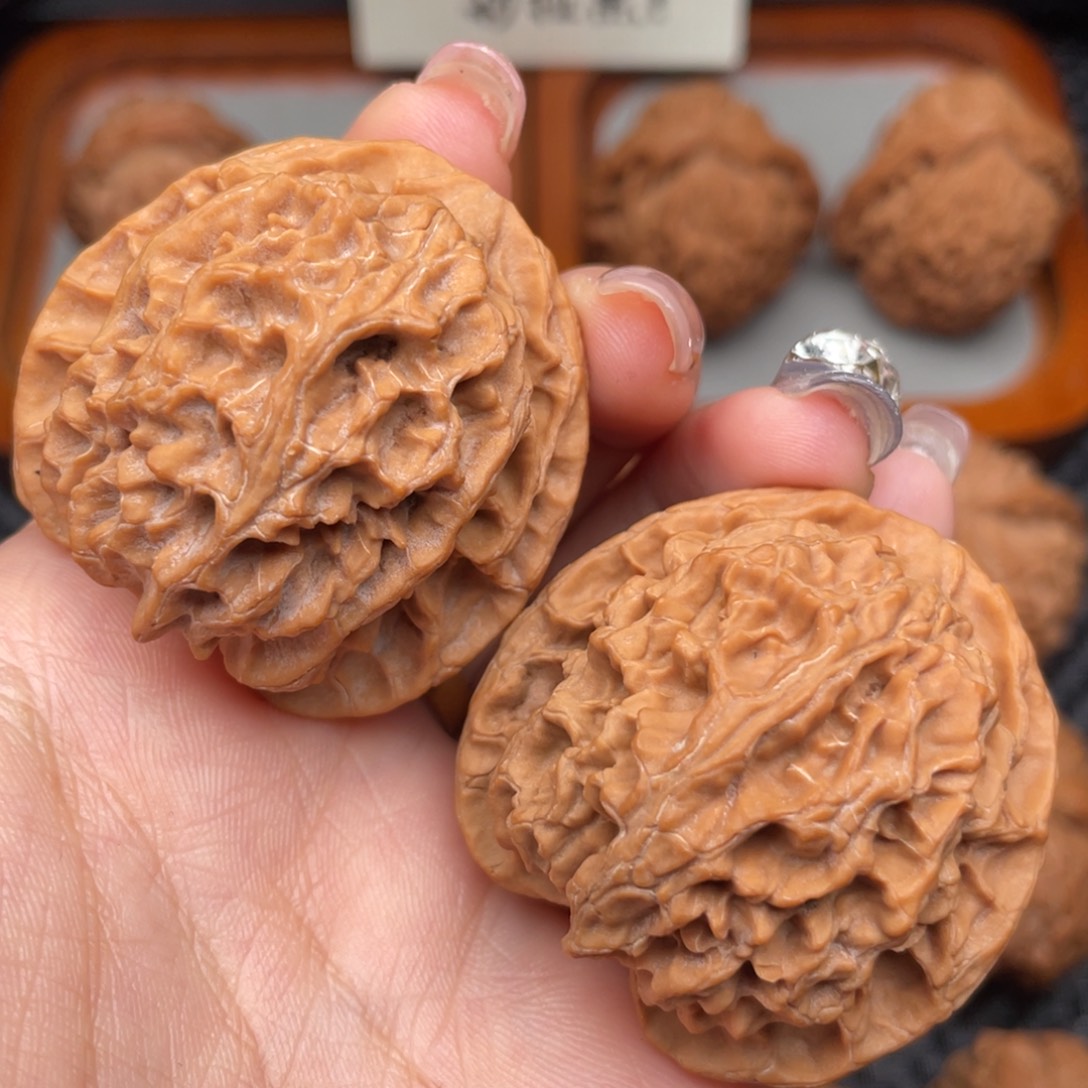 文玩核桃把件全品苹果园