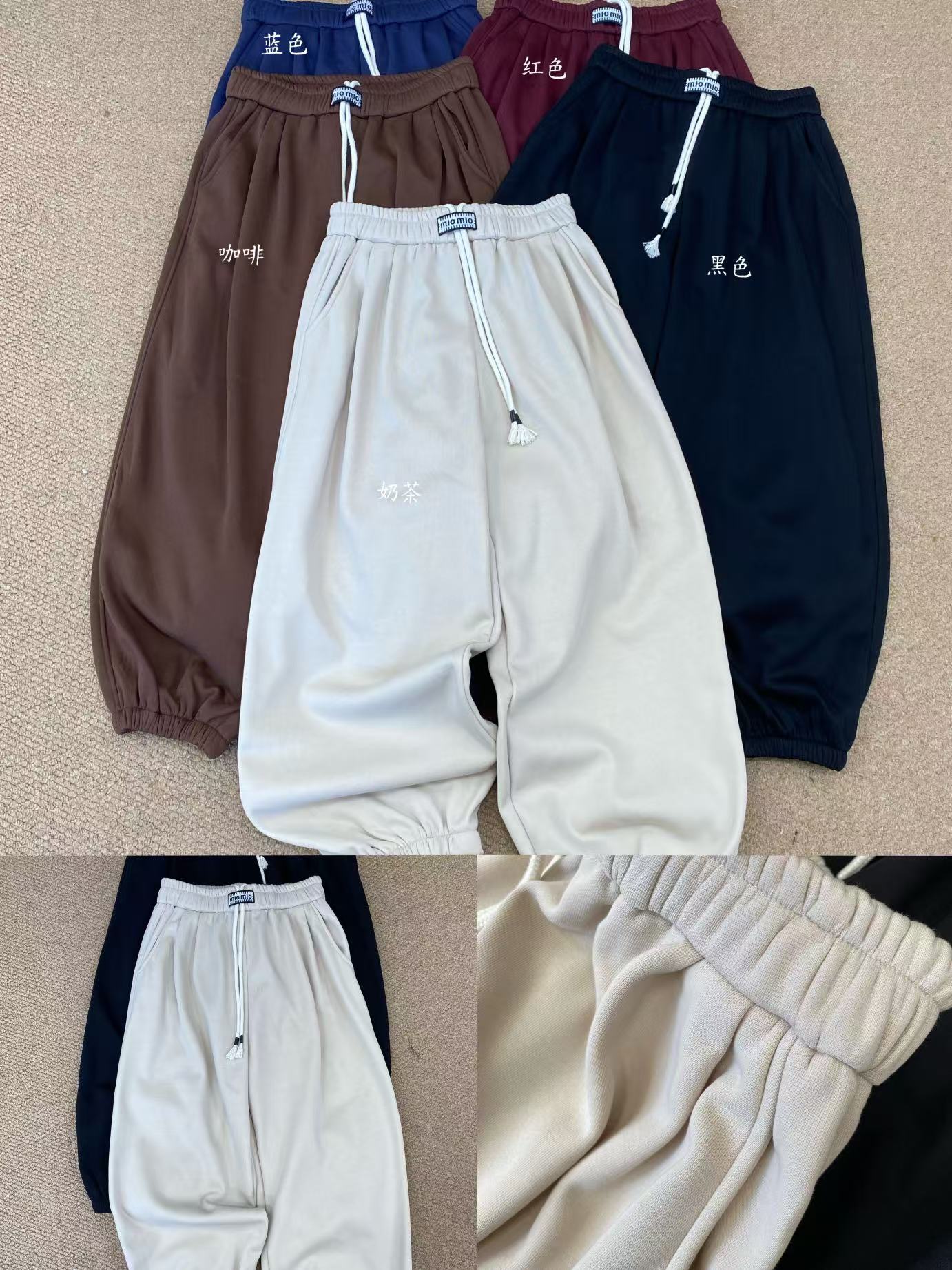 清！H050 FL 日系休闲裤（加绒-baby绒） 11-27