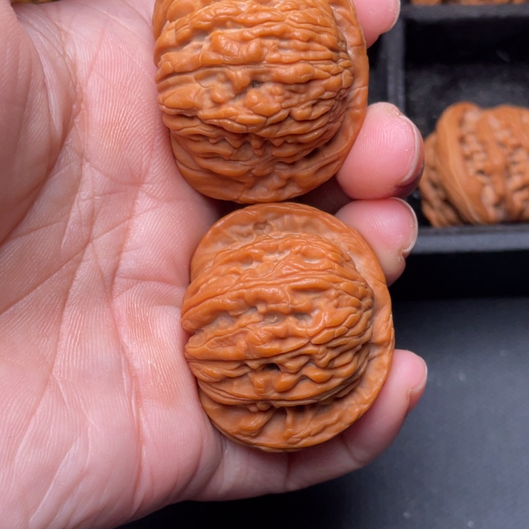 把件文玩核桃秦岭山脉