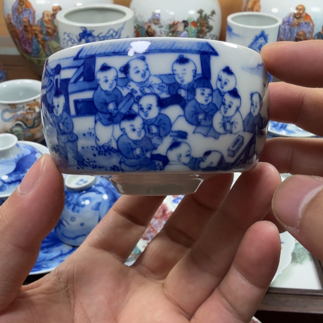 全手工全手绘陶瓷