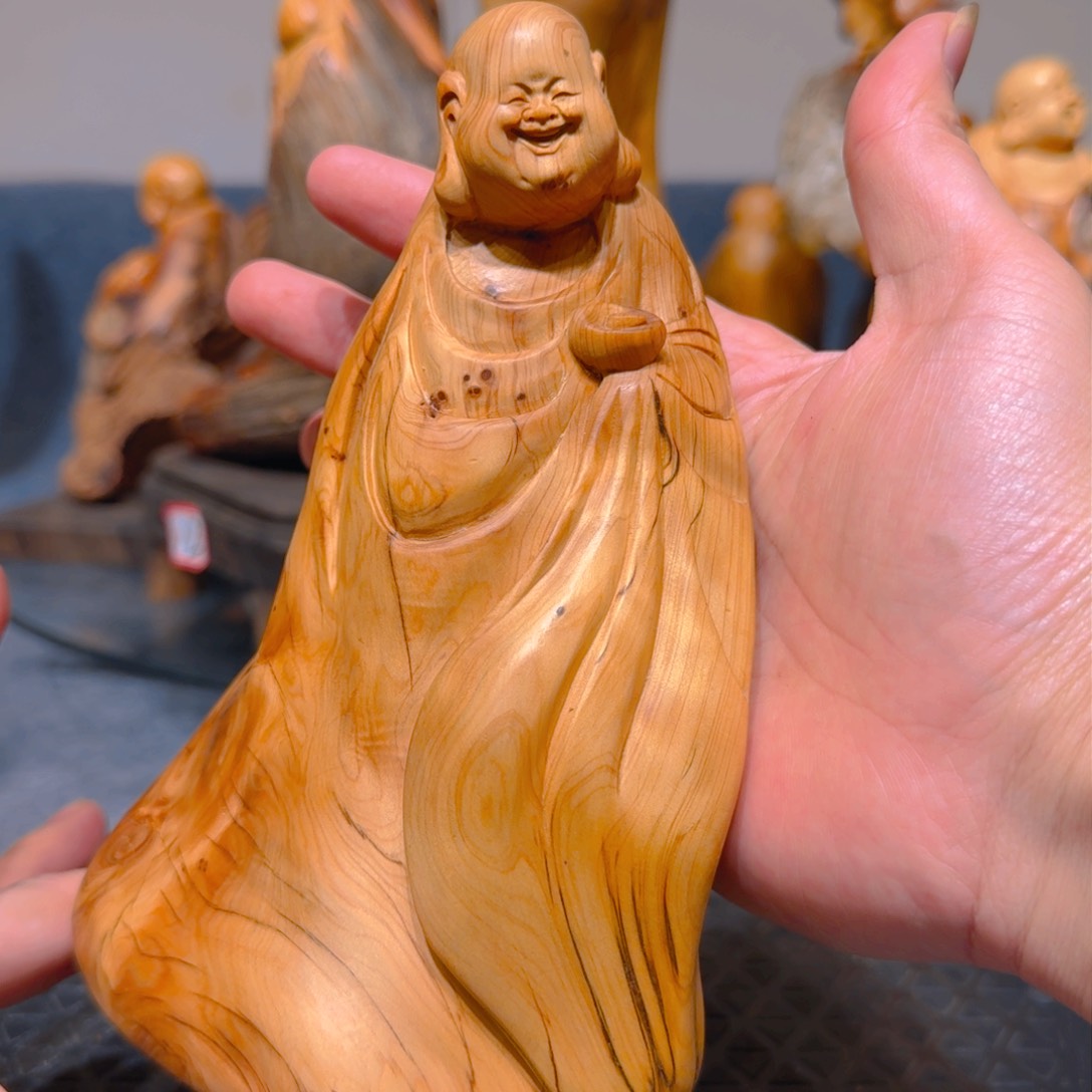 柏木（崖柏）崖柏手把件摆件