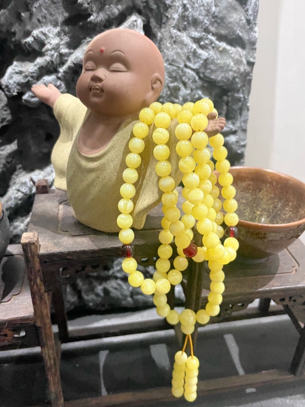 ML0013 白花骨瓷手链（无礼盒）