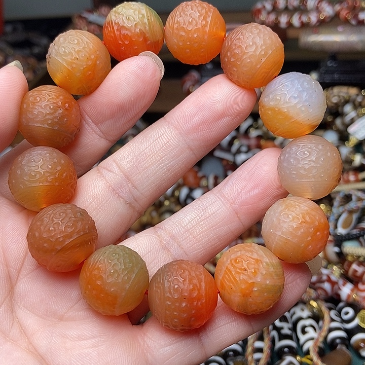 玛瑙/玉髓未镶嵌手链