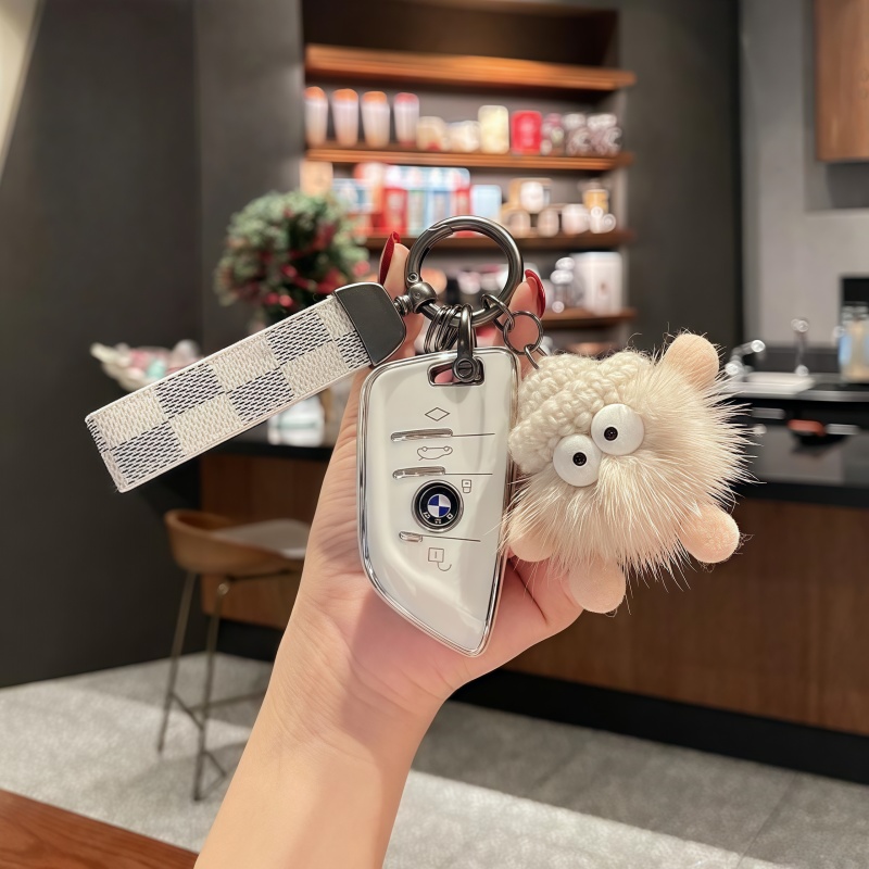 适用宝马车钥匙套1系2系3系5系6系7系x1x3x5壳包扣530/325li刀锋