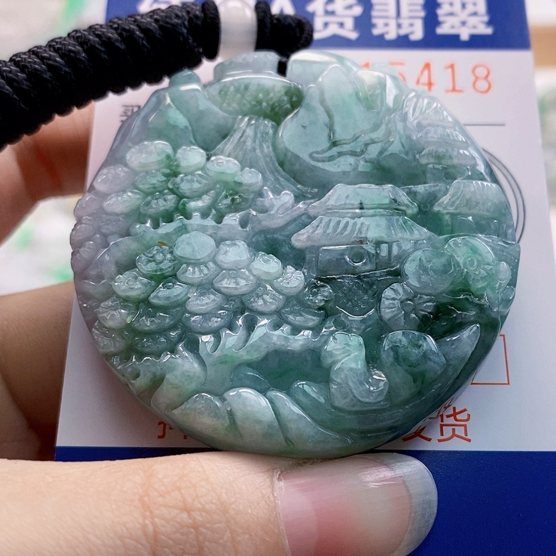 吊坠(不含链)未镶嵌翡翠