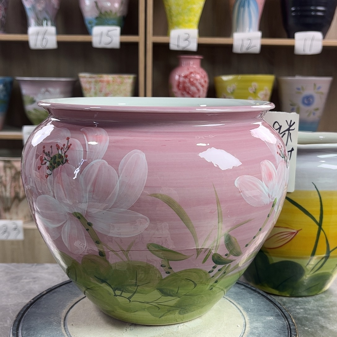 景德镇陶瓷花盆花盆