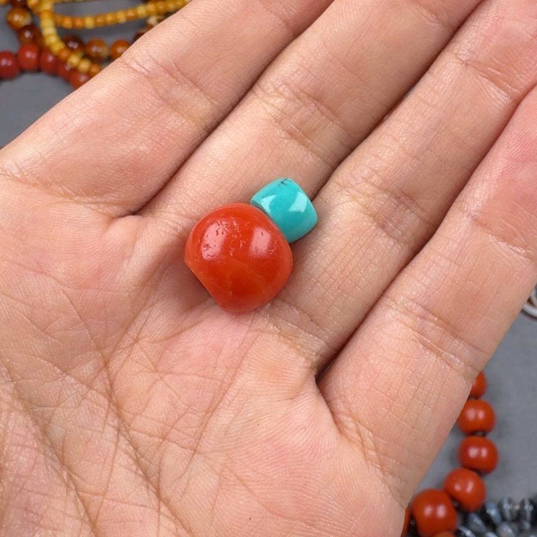 王***妈琉璃非金属单颗配珠