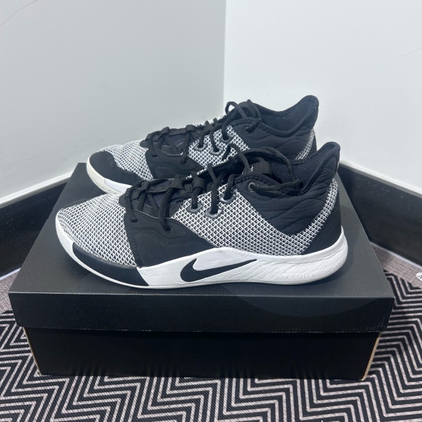 95新 maje 45码 pg3 黑白配色 无原盒 鞋底磨损小