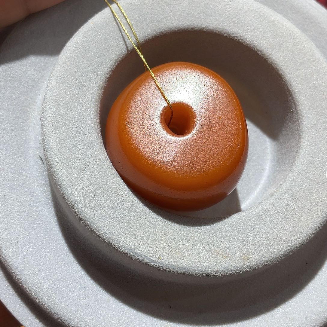 蜜蜡颈饰未镶嵌老蜜蜡吊坠12.7克