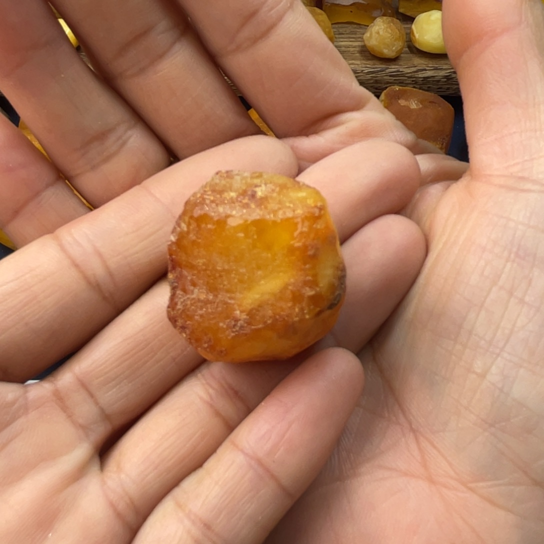 定制琥珀未镶嵌蜜蜡订制珠子