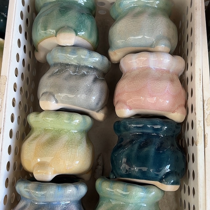 红陶发6个，非完美，介意慎拍。