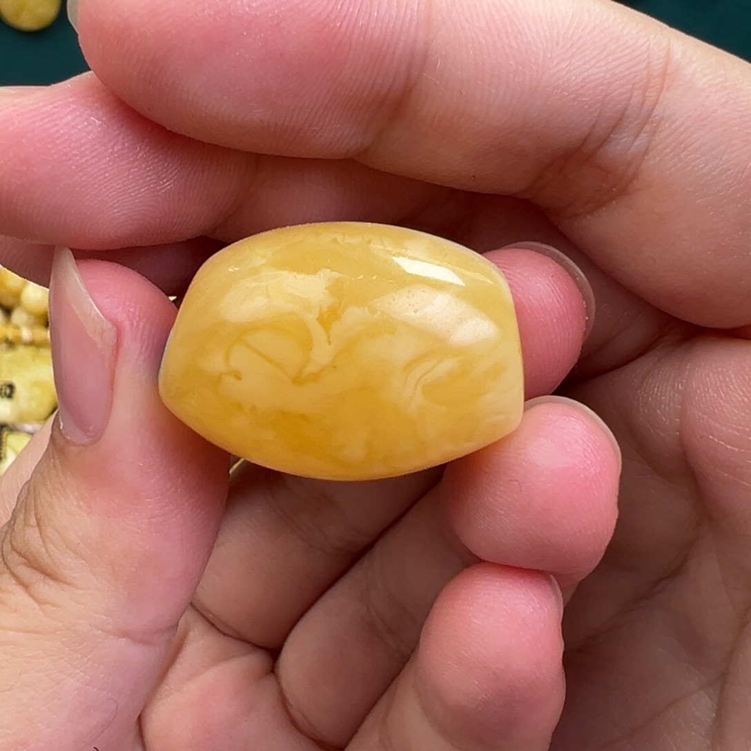 琥珀手链未镶嵌马蹄珠